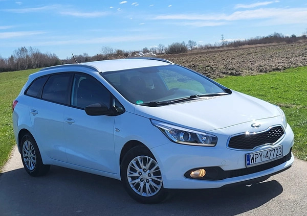 Kia Ceed cena 35777 przebieg: 131000, rok produkcji 2015 z Janów Lubelski małe 407